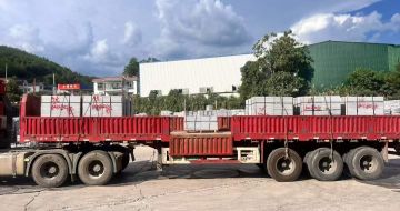 咸阳 芝麻灰花岗岩地铺石出货日常