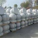 咸阳 白麻花岗岩石材圆球，石球，挡车球，隔离球，景观石球，风水球等