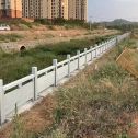 咸阳 白麻河道栏杆效果展示图