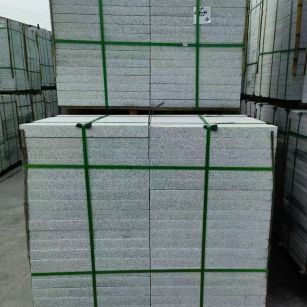 咸阳 芝麻白火烧，园林广场市政工程地铺石，1.8~5.0厚均有现货