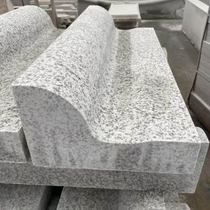 咸阳 白麻花岗岩S型路沿石，路侧石，马路牙子等