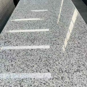 咸阳 白麻花岗岩光面毛板