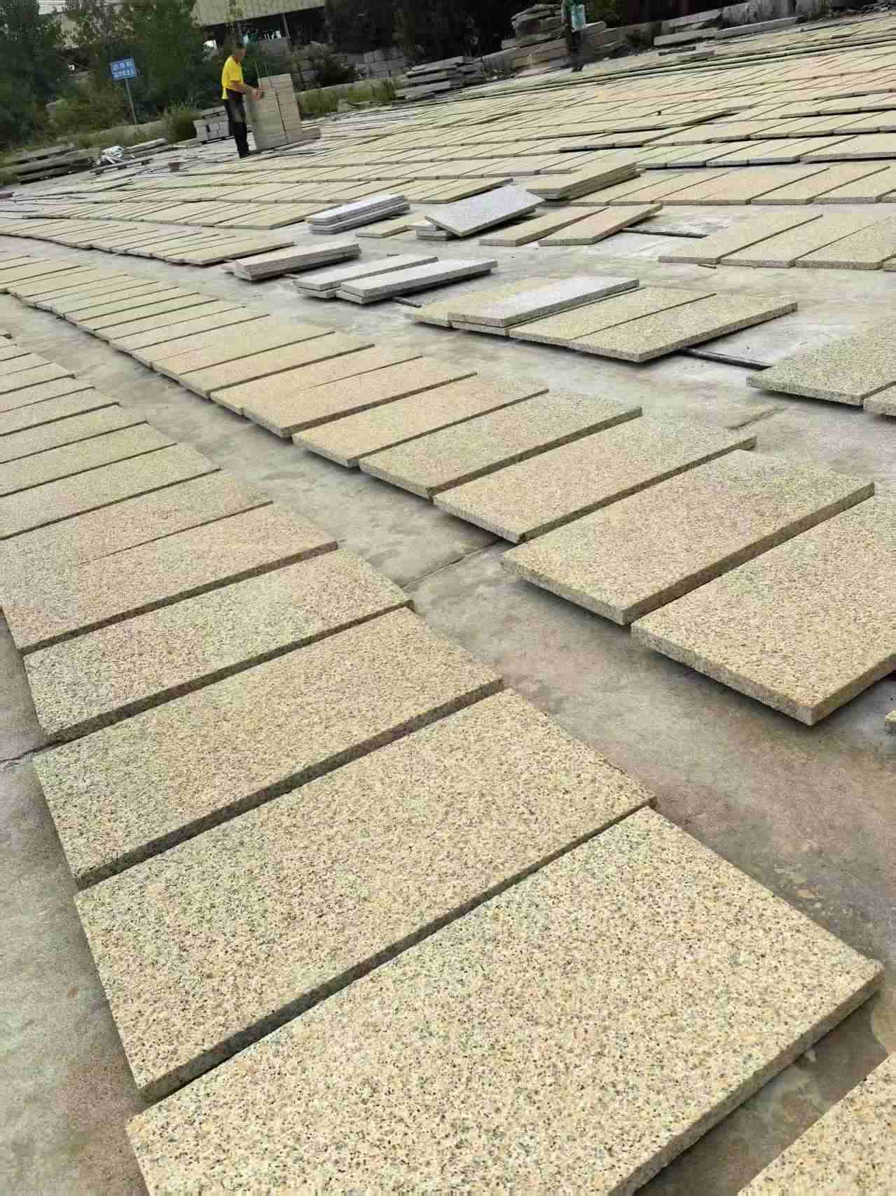 咸阳 黄金麻荔枝地铺石面排板