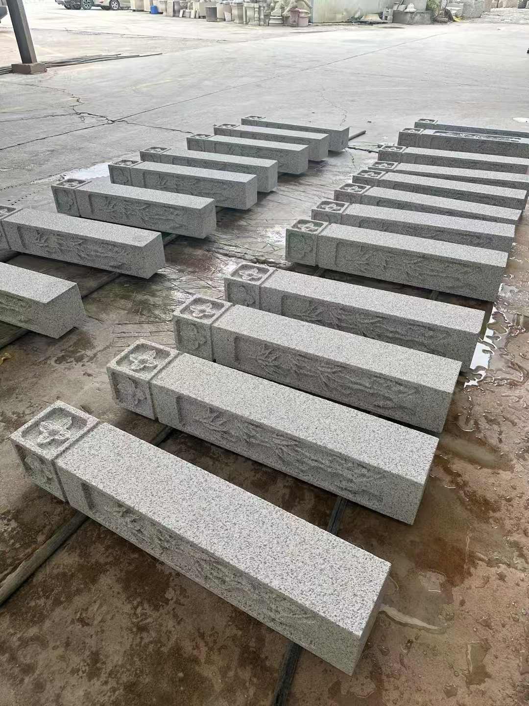 咸阳 白麻方柱雕花防水
